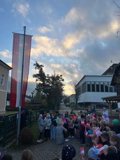 Feier zum Nationalfeiertag an unserer Schule