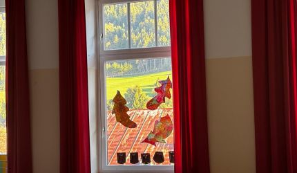 Der Herbst zieht ins Schulhaus ein